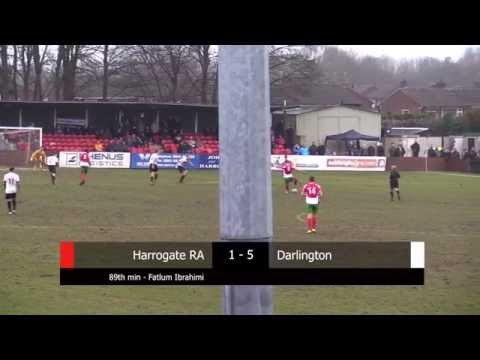 Harrogate RA 1-5 Darlington - Evo-Stik First Division North - 2014/15