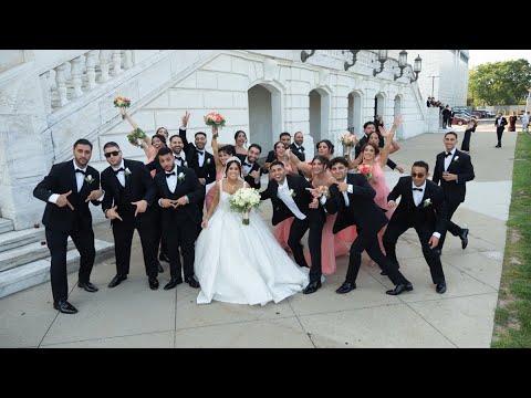 Mario & Maya Saleh Wedding same day reception video on August 24, 2024, In Detroit MI