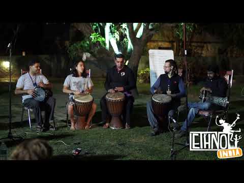 Ethno India 2016 : Drummers having fun at opening night.