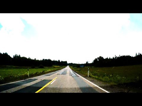 The awesome condition of kantatie 62 in Hauhala Anttola Finland