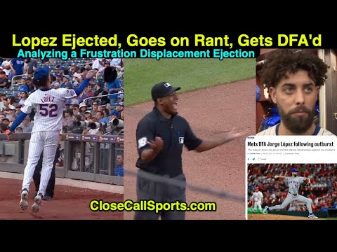 E62 - Jorge López Ejected by Ramon De Jesus, Throws Glove into Stands, DFA'd - About Frustration EJs
