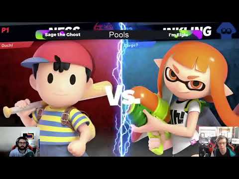 Ultimate Time Skip 2021 - SSBU Sage the Ghost (Ness) Vs. I'm Elgia (Inkling)