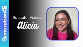 GenerationAI  Educator Voices: Alicia