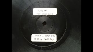 Billie Holiday / Havin' Myself A Time (Test Press)