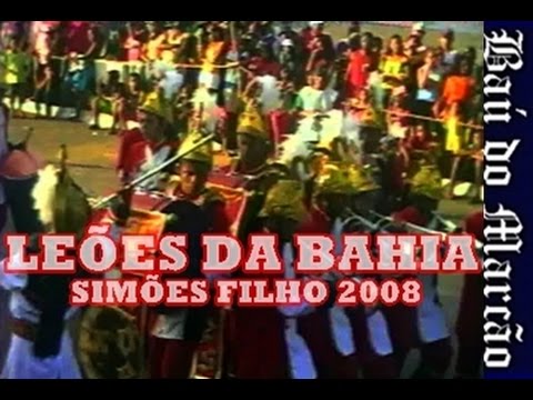 LEÕES DA BAHIA (FANVINHAES) - SIMÕES FILHO 2008 - BAÚ DO MARCÃO