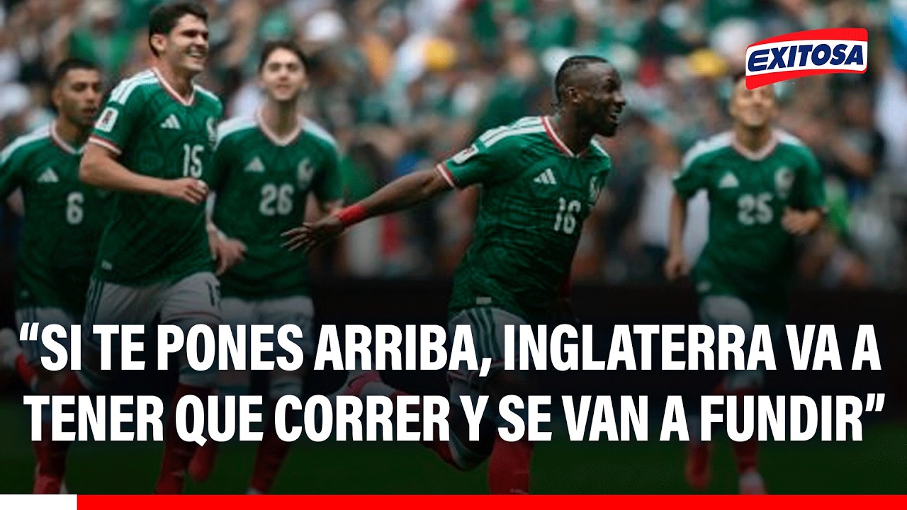 🔴🔵México aprovechará la altura para golpear a Inglaterra: “Se va a fundir”, según Ricardo Cariño