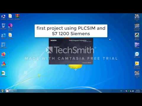 S7 1200 and PLCSim FirstProject