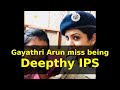 Gayathri Arun Misses Her On Screen Character Deepthy IPS From Parasparam Show