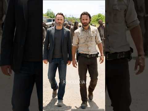 The Walking Dead Actors Reunite with Their Characters with AI | #TWD #AIArt #DarylDixon #rickgrimes