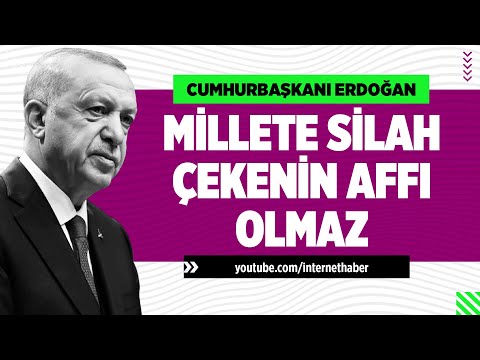 CUMHURBAŞKANI ERRDOĞAN'DAN ULUSA SESLENİŞ KONUŞMASI!