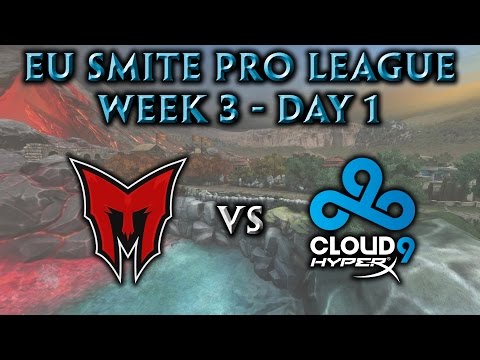 EU SPL Week 3, Day 1 - Mortality vs. Cloud 9 HyperX