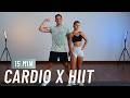 15 MIN CARDIO HIIT WORKOUT - ALL STANDING - Full Body, No Equipment, No Repeats