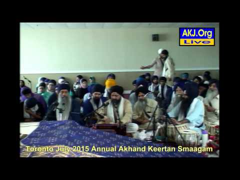 102 Toronto July 2015 Smaagam - Saturday Morning - Bh. Apardeep Singh Jee