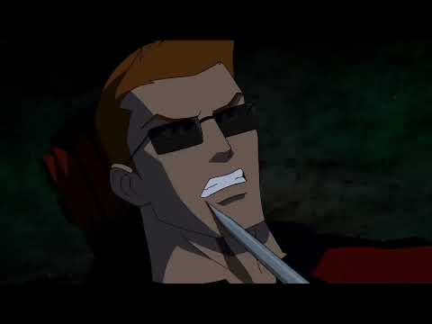 Young Justice- Artemis, Red Arrow, and Kid Flash Vs Cheshire
