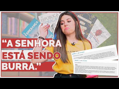 Reagindo a resenhas NEGATIVAS dos meus livros FAVORITOS!