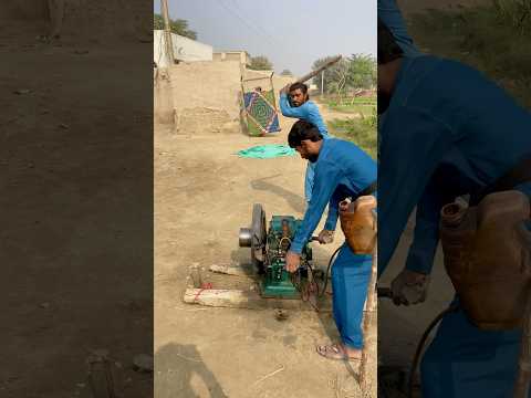 😱new new diesel engine start mans😰😰😰 tyir