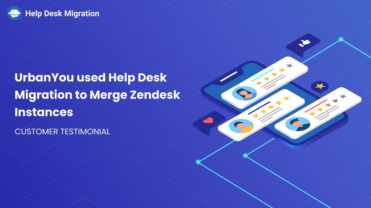 UrbanYou used Help Desk Migration to transfer data