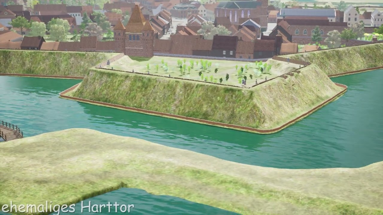 Festung Geldern 1750 3D-Anim / historischer Verein für Geldern und Umgebung