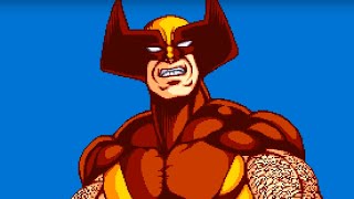 Casual Longplay: X-Men (Arcade Original EBA version) full game for 1 Player with Wolverine