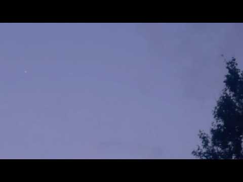 Strange Glowing Lights Seen | Two Orange Orbs | UFO?