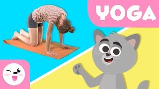 YOGA para niños - La postura del gato