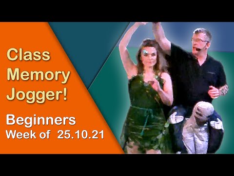 Modern Jive 𝗕𝗲𝗴𝗶𝗻𝗻𝗲𝗿𝘀 class - Re-cap of Beginners Modern Jive Moves from WC 25th Oct 21