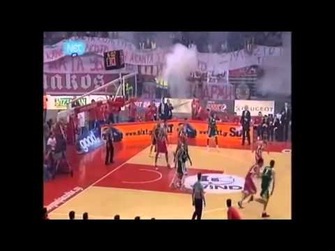 Greek Basketball Olympiakos vs Panathinaikos WELCOME TO HELL
