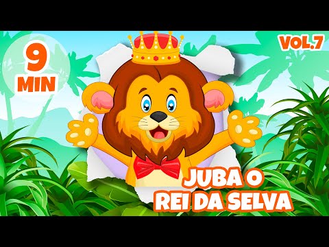 Juba o Rei da Selva Vol. 7 - Giramille 9 min | Desenho Animado Musical