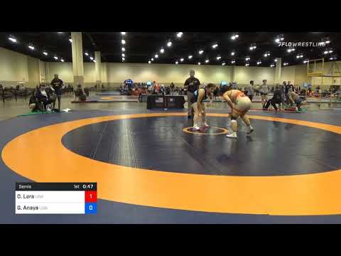 72 Kg Semifinal Ophelia Lara Lion Wrestling Club Vs Gianna Anaya Lion Wrestling Club