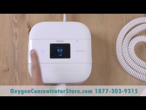 Respironics DreamStation Go Travel CPAP Device Operation