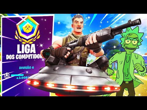 ARENA NA TEMPORADA DOS ALIENS DE VOLTA PRA DIVISÃO 6 NO FORTNITE (INCRIVEL !!!)