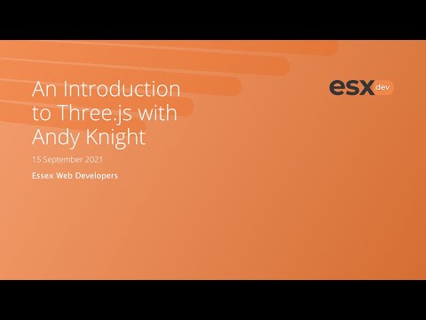 An Introduction to Three.js (and a history of Open Graphics) with Andy Knight