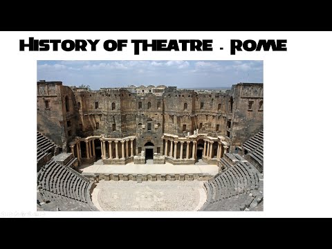 Intro to Theatre with Mr Lawrence - Rome Episode 1 - Introduction