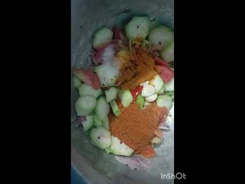 peerka Kai poricha kuzhambu