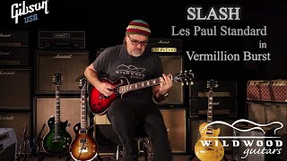 Video thumbnail for The Slash Les Paul Standard from Gibson Guitars (in Vermillion Burst)  •  Wildwood Guitars by Wildwood Guitars