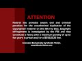 FBI Warning Mondo Vision 2014