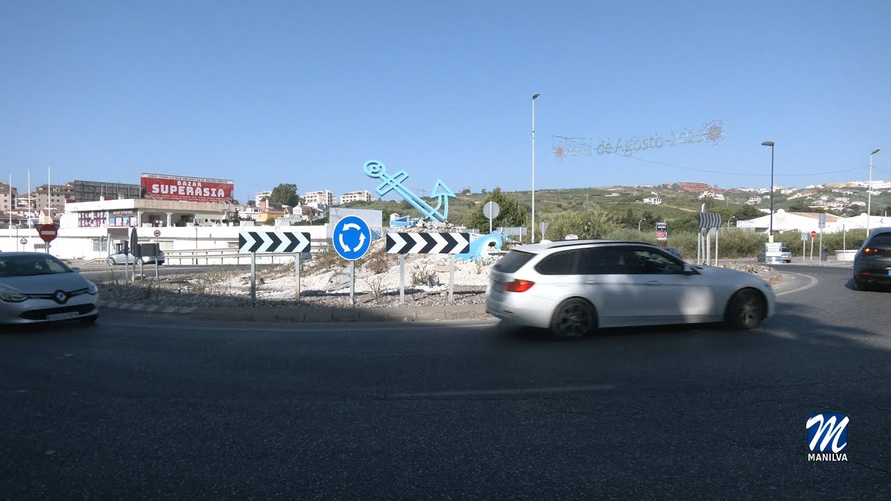 Limpieza de las rotondas de la A-7