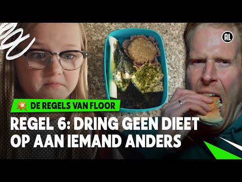 VADER HEEFT OBSESSIE MET GEZOND ETEN | De regels van Floor | seizoen 1 #6 | NPO Zapp