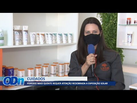 Período mais quente requer atenção redobrada í  exposição solar 05 07 2021