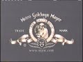 MGM UA Entertainment Co Metro Goldwyn Mayer Sony Pictures Television International 1985 2003
