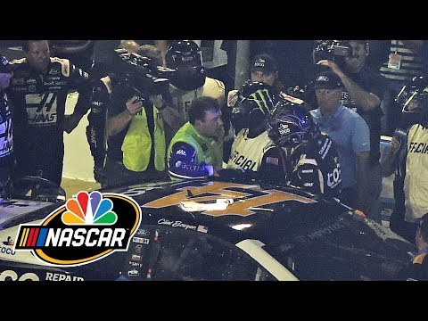 Clint Bowyer Throws Punches At Ryan Newman After Crash On Cool-Down Lap Of All-Star Race