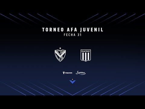 Torneo AFA Juvenil 2025 - Fecha 31 - Vélez vs Racing