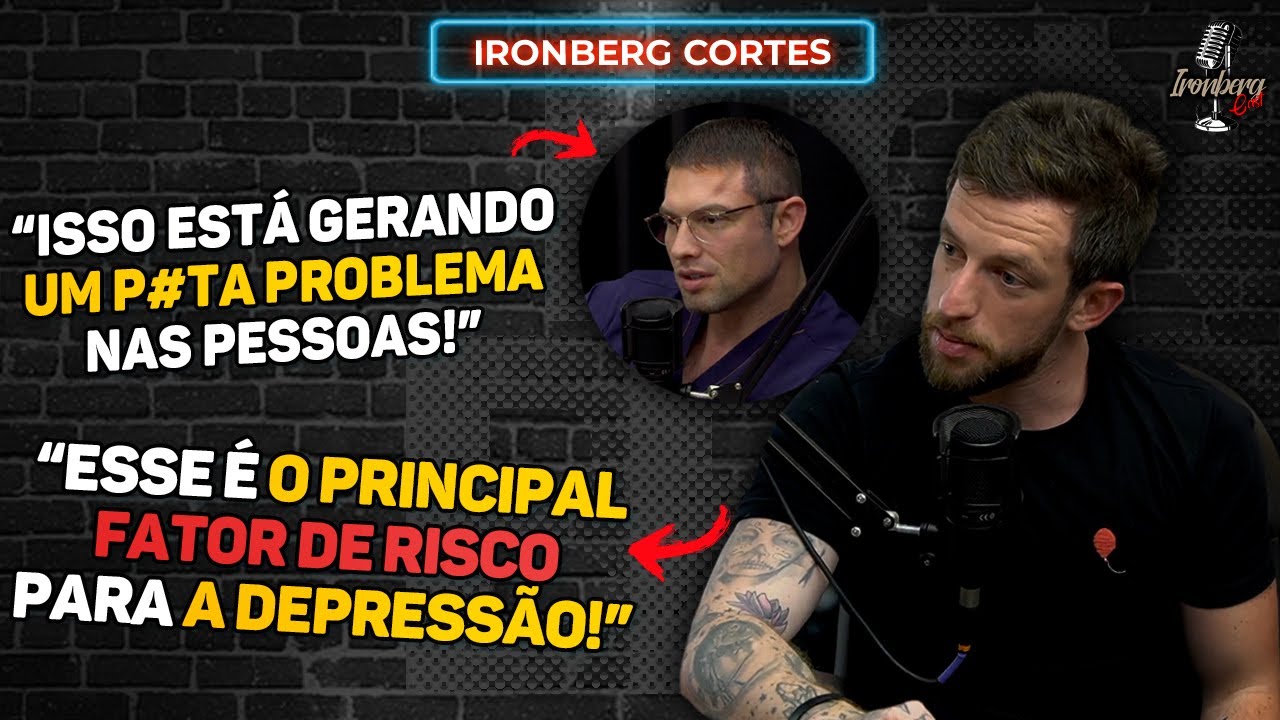 A GERAÇÃO DA DEPRESSÃO? NEUROCIENTISTA EXPLICA E MUZY MANDA A REAL - IRONBERG PODCAST CORTES