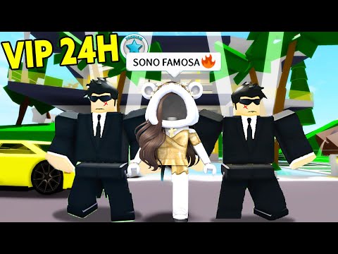 VIVO LA VITA DA VIP PER 24 ORE SU BROOKHAVEN ROBLOX!