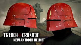 How to Make a Trench Crusade Cosplay Helmet - Free Foam Templates New Antioch Lieutenant Sallet