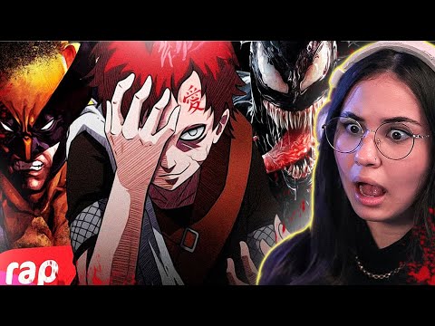 Rap do Gaara, Venom e Wolverine - ANIMAL | NERD HITS (mahnimes REACT)