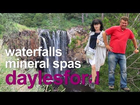 Daylesford for the mineral spas, Trentham for the waterfalls