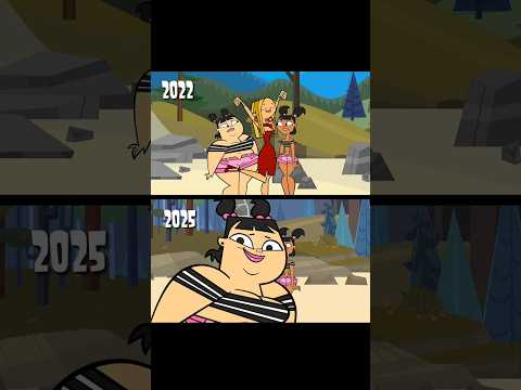 🌟Drama Total Todos Estrellados Intro 2022 vs 2025 #dramatotal #totaldramaallcrash #edit