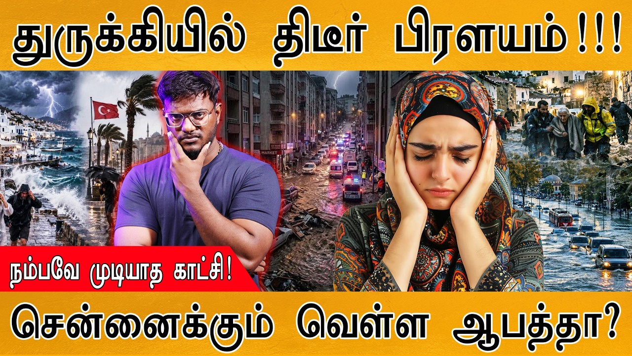 துருக்கியில் திடீர் பிரளயம்!!! | சென்னைக்கும் வெள்ள ஆ?
