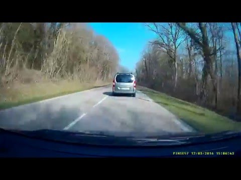 un abruti (de plus) sur la route